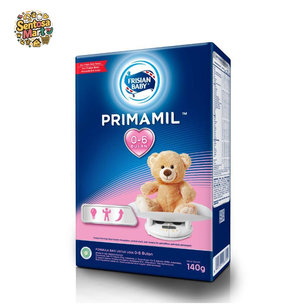 Jual FRISIAN FLAG Primamil Susu Formula Bayi 0-6 Bulan 140 g | Shopee ...