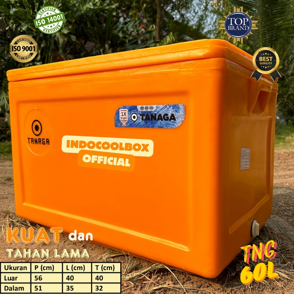 Jual Cooler Box Tanaga 60 Liter Termos Es Kotak Tempat Es Batu Daging