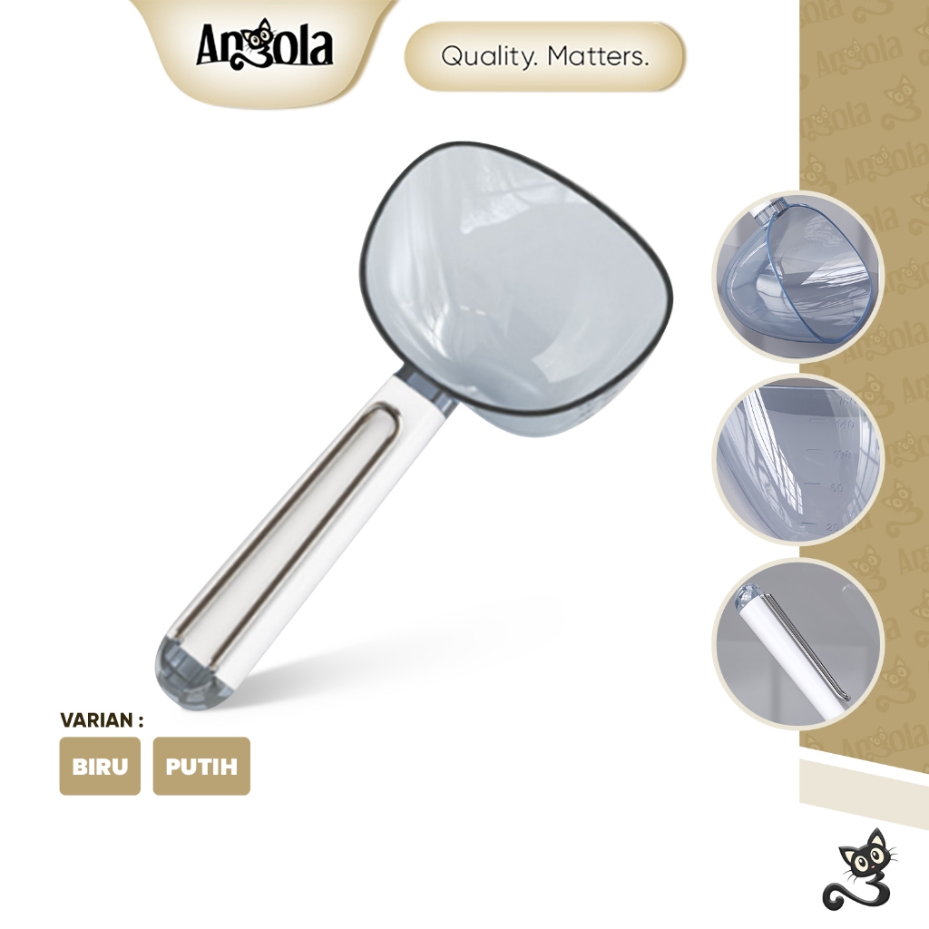 Jual ANGOLA Sendok Takar Beras / Tepung / Sekop Es Batu / Kacang