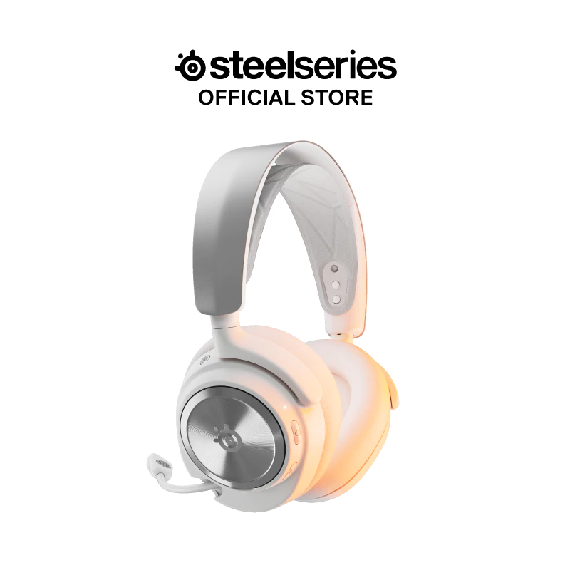 Steelseries Arctis Nova Pro Wireless White with GameDAC Gen 2 - Gaming Headset