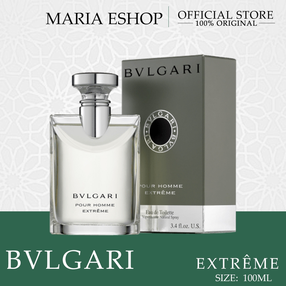 100 Original Bvlgari bvlgari pour homme extreme Toilette Extreme EDT 100ml Men