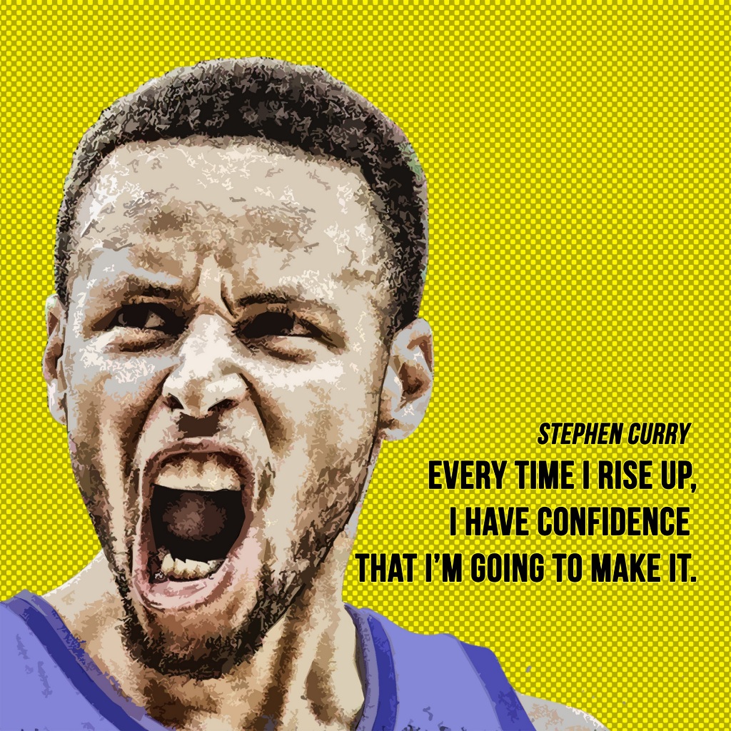 Jual Poster Frame Kayu Stephen Curry Everytime | Shopee Indonesia