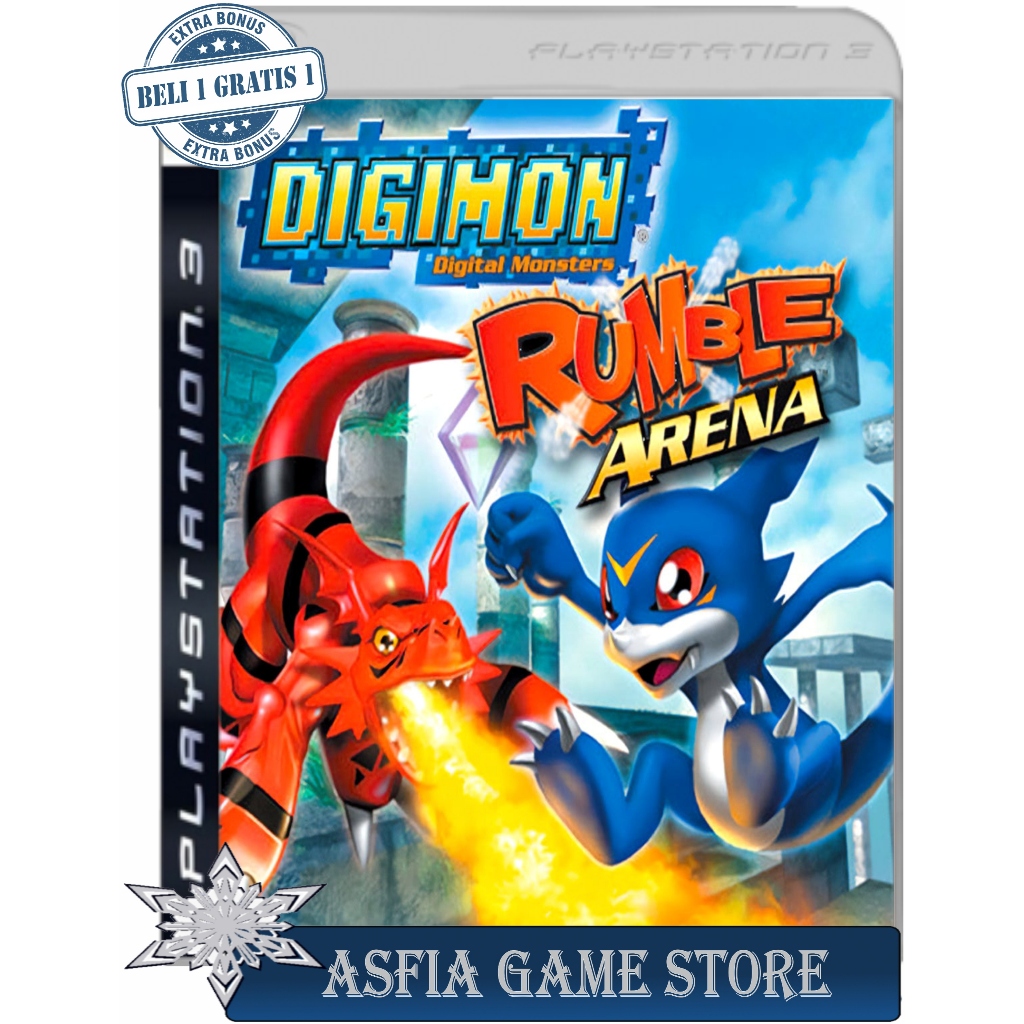 Jual DIGIMON RUMBLE ARENA DVD Kaset Game PS3 PKG CFW HEN MULTIMAN ...