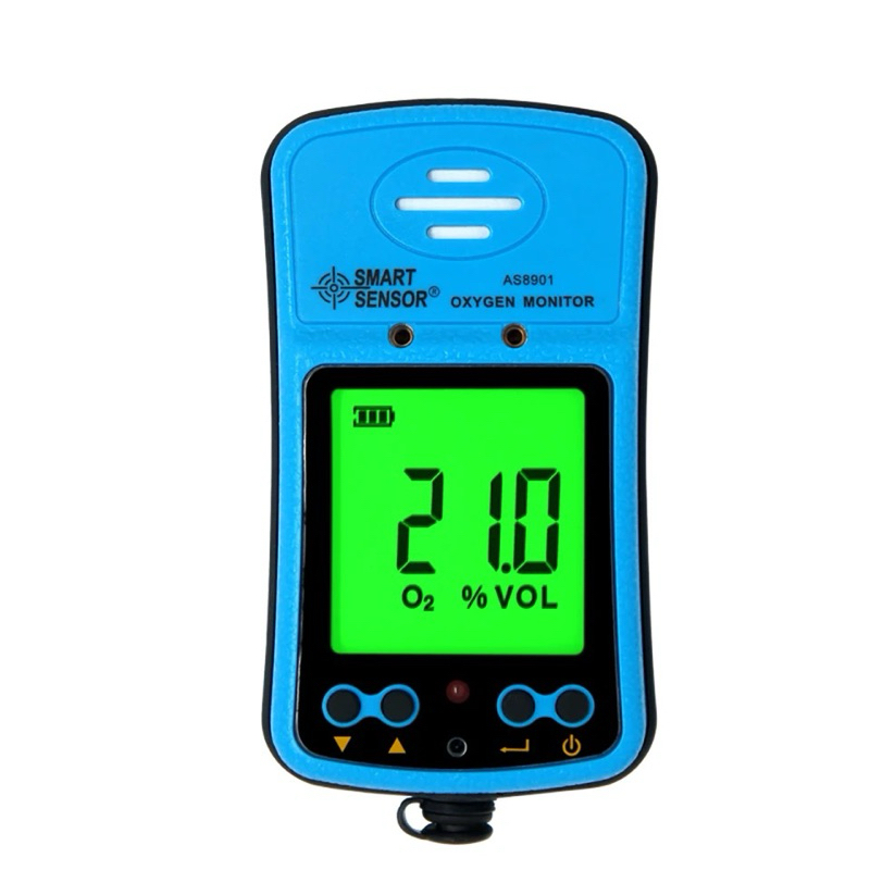 Jual Oxygen Detector Kalibrasi Smart Sensor AS8901 O2 Tester Detektor ...