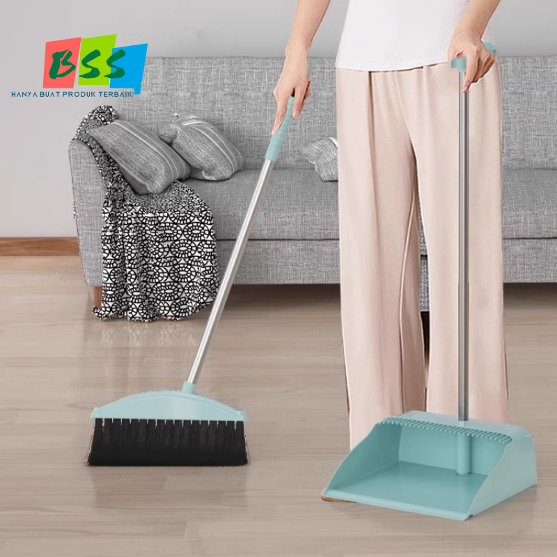 Jual Set Sapu Pengki 2025 Baru Sapu Rumah Tangga Kombinasi Menyapu ...