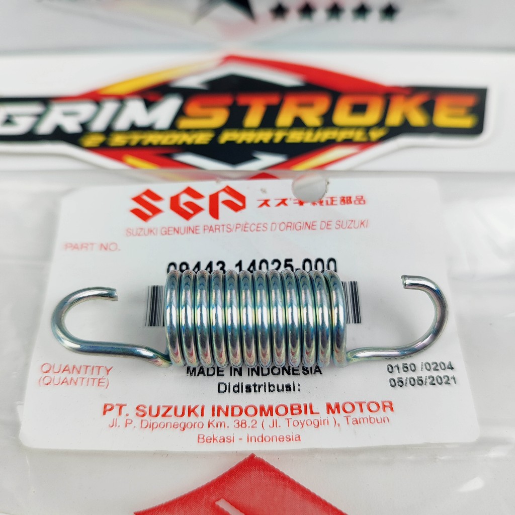 Jual Spring Per As Pedal Rem Satria 2 Tak Hiu Lumba Original SGP Asli ...
