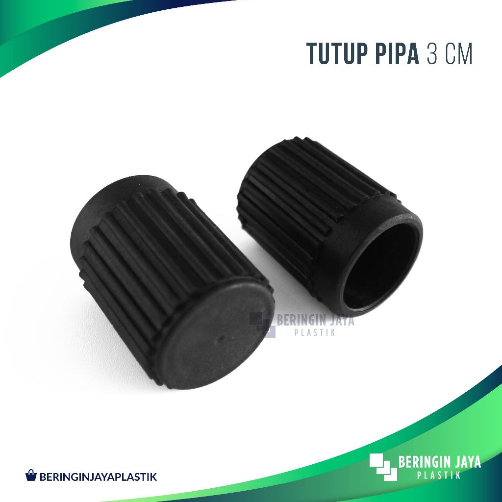 Jual Kaki Karet Tutup Pipa Garis 3 cm Bulat Alas Kursi dan Meja / Besi ...