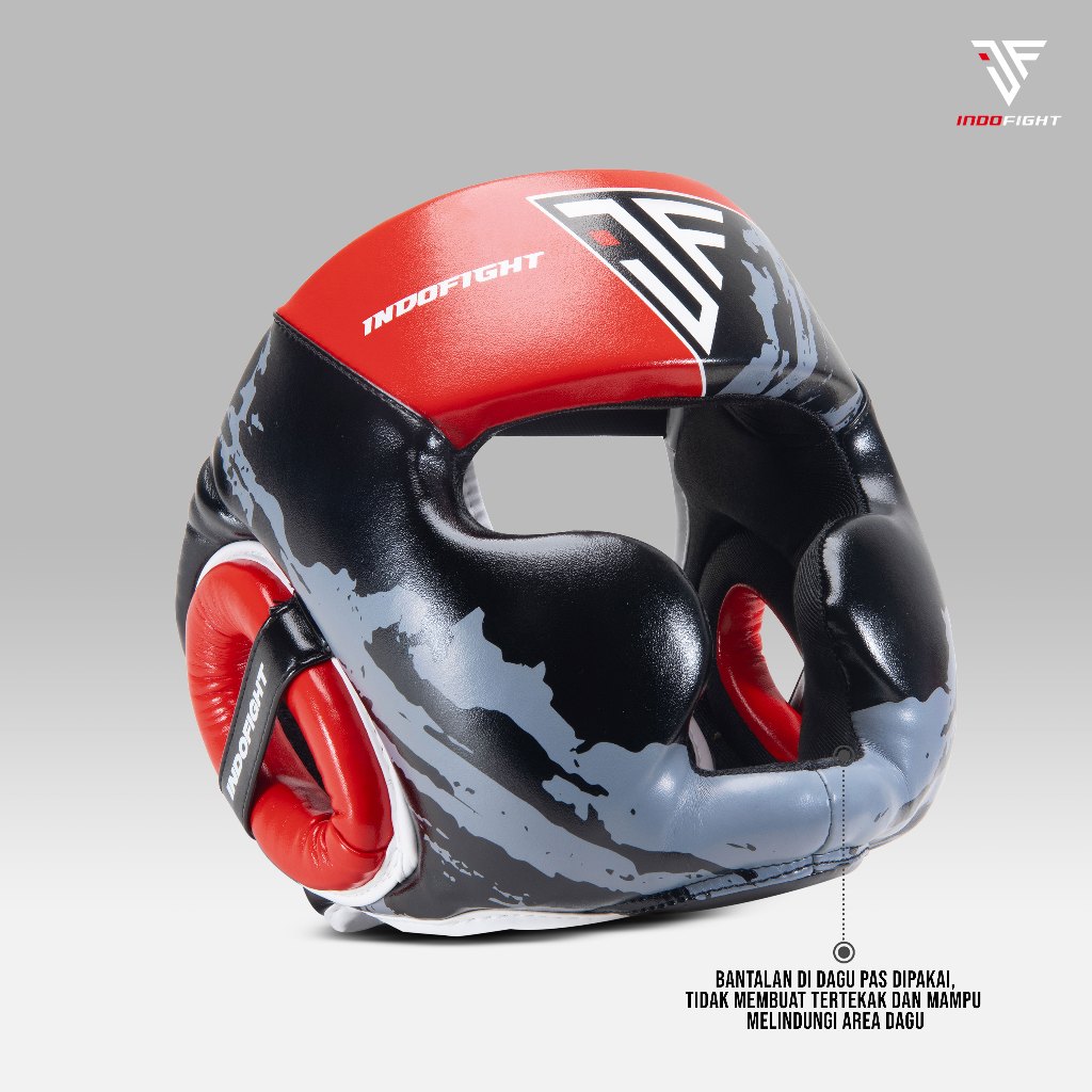 Jual Pelindung Kepala Boxing Anak indofight Helm Muaythai MMA Kid Head ...