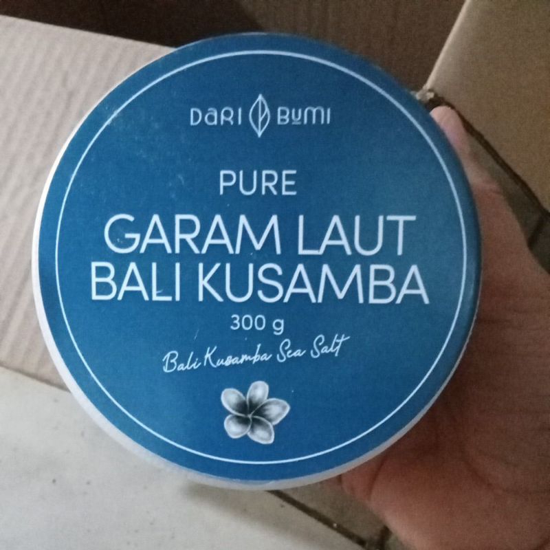 Jual GARAM LAUT BALI KUSAMBA Sea Salt Organik Original 300G | Shopee ...