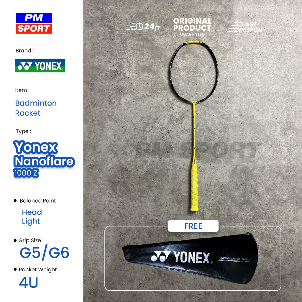 Jual RAKET BADMINTON / BULUTANGKIS YONEX NANOFLARE 1000ZZ Z JAPAN ...