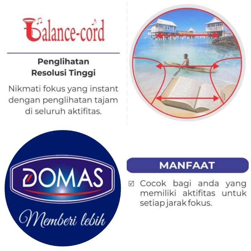 Jual PROGRESIF BALANCE BLUCHROMIC ONEDRIVE BY DOMAS | Shopee Indonesia