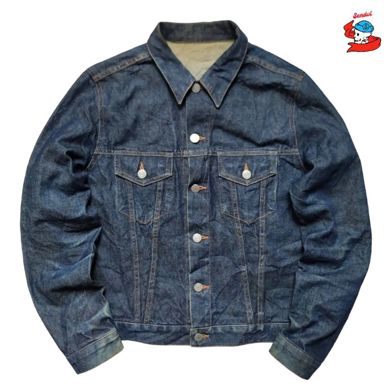 Jual uniklo type III denim jacket | Shopee Indonesia