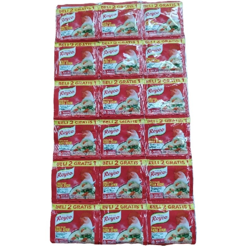 Jual Royco rasa Ayam dan Rasa sapi 3 Renceng isi 36 PCS | Shopee Indonesia