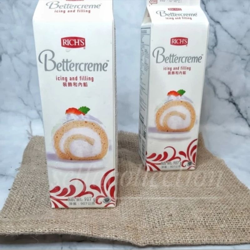 Jual Richs Bettercream 907gr Butter Cream Heavy Cream Non Dairy Whip ...