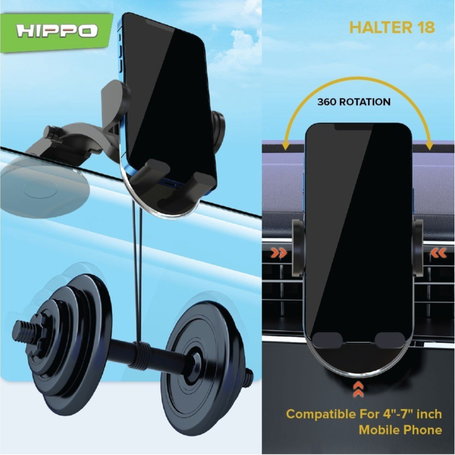 Jual Hippo Phone Holder Halter 18 Dashboard | Shopee Indonesia