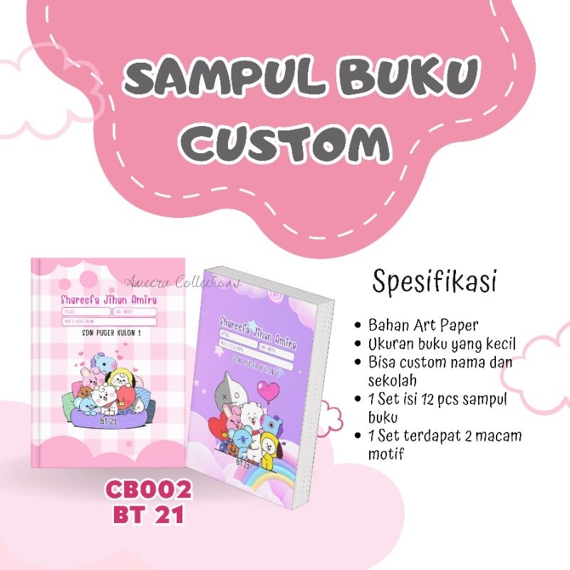 Jual Sampul Buku Custom Shopee Indonesia 5167