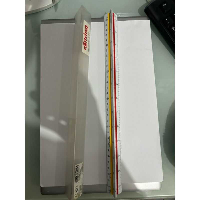 Jual Rotring ORIGINAL Mistar Skala Architect 1:100 - Rotring Scale ...