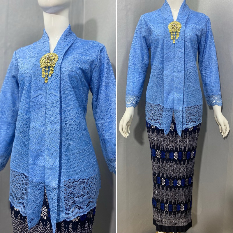 Jual Kebaya Kartini Bahan Brukat untuk Wisuda atau Pesta / Kebaya ...