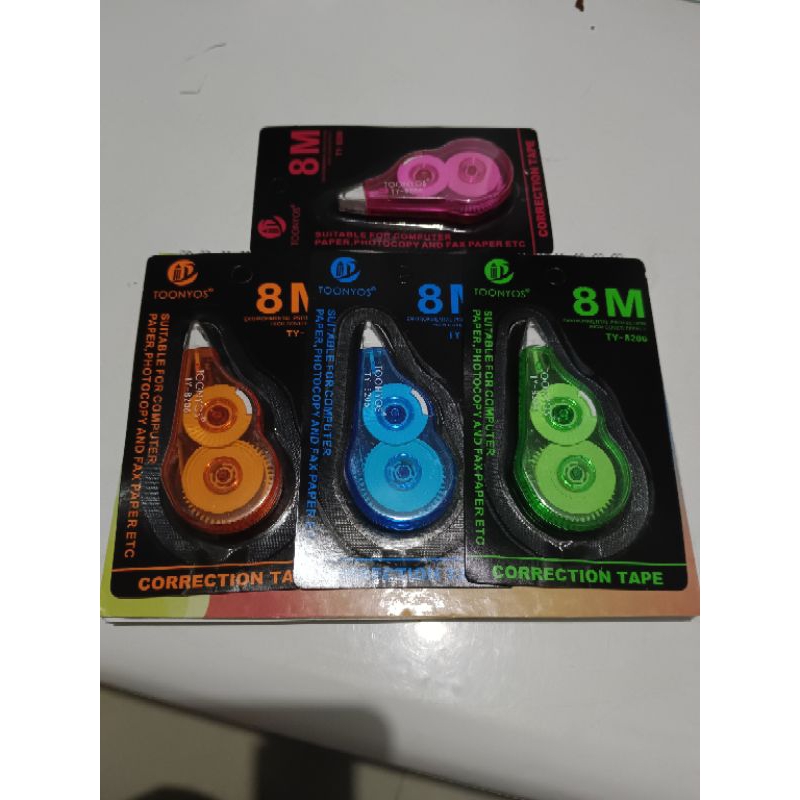 Jual Tipe ex correction 8Meter / correction tape 8meter | Shopee Indonesia