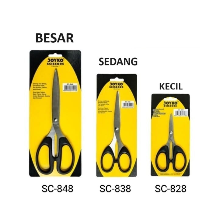 Jual Gunting JOYKO Gunting Kertas Gunting Serbaguna Joyko ( Varian ...