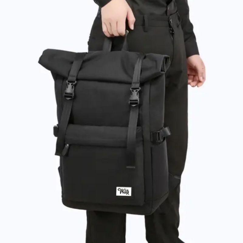 Jual Tas Rolltop Ransel Distro Ransel Laptop Waterproof Tas Sekolah ...