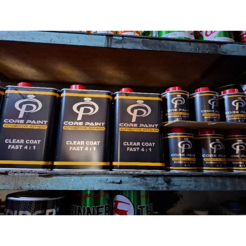 Jual Clear Corepaint Pu Glosy 41 1Liter set | Shopee Indonesia