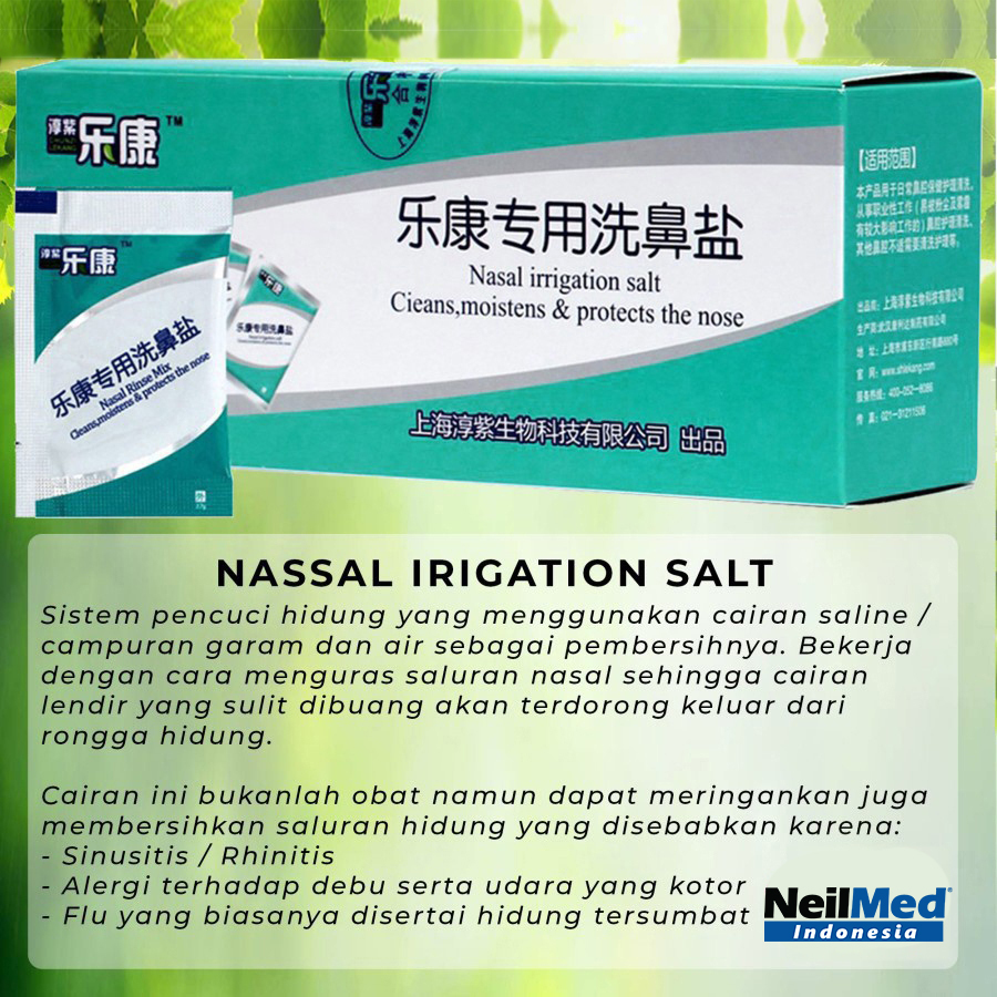 Jual Garam Steril untuk Cuci Hidung TERMURAH!! cocok buat sinus ...