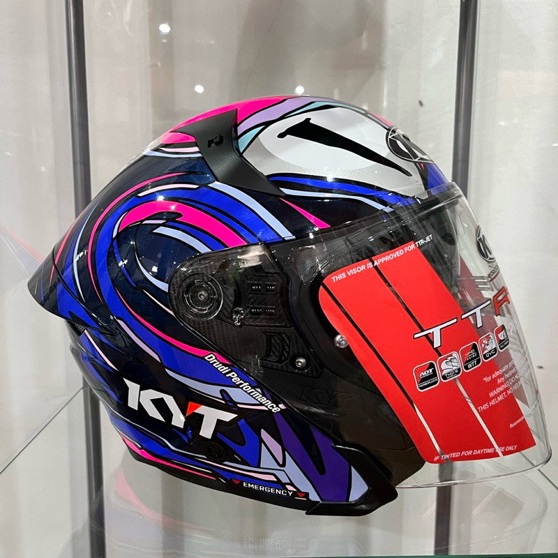 Jual Helm Kyt Ttr Jet Bastianini Shopee Indonesia