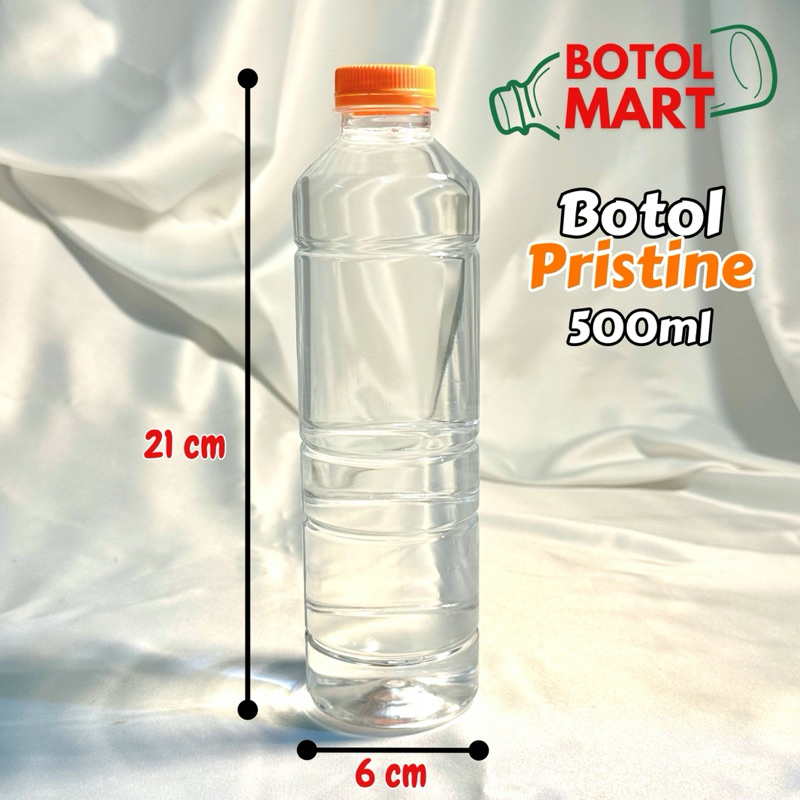 Jual BOTOLmart - BOTOL PRISTINE 500ML (70 PCS) - KIRIM MAX H+1 | Shopee ...