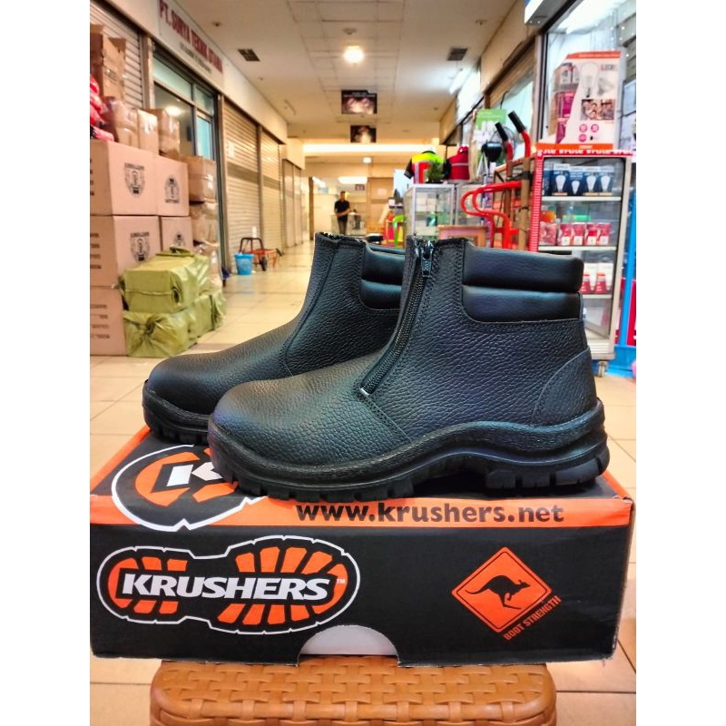 Jual Sepatu Safety Shoes Krushers Tulsa Original/ Sepatu Krushers Tulsa