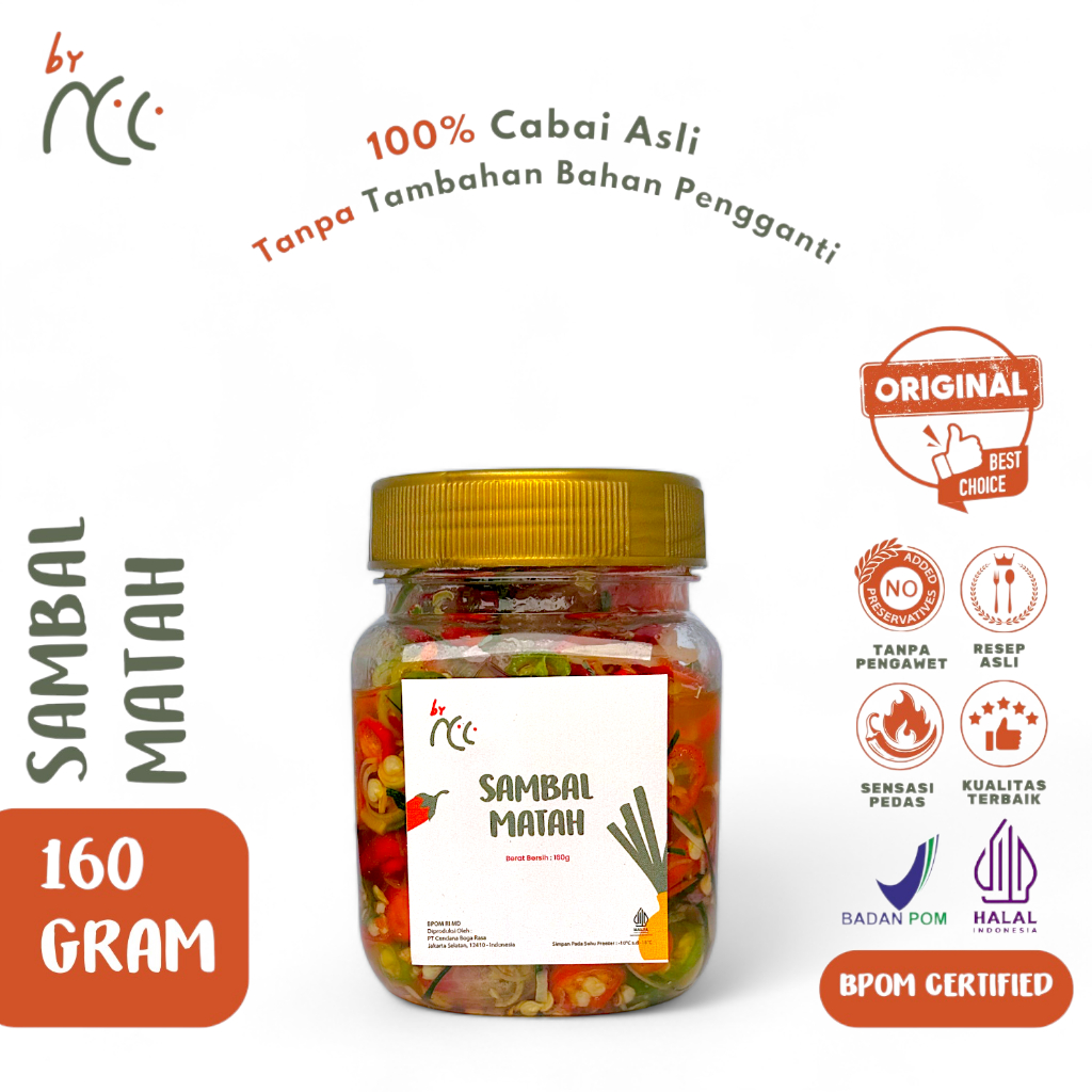 Jual By Ncc Sambal Matah Pedas Gurih Sambel Bawang Mentah Khas Bali