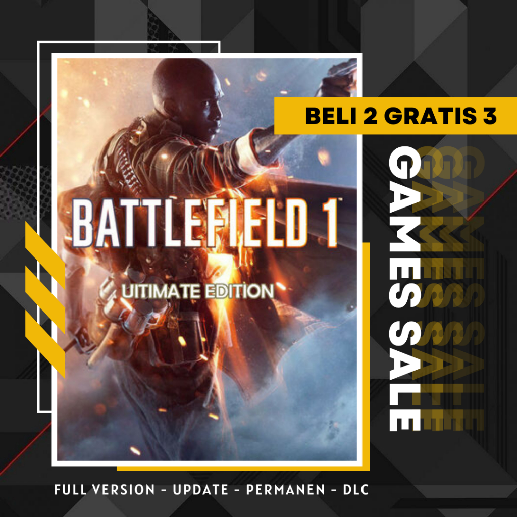Jual BATTLEFIELD 1 ULTIMATE EDITION - GAME PC - GAME LAPTOP - PC GAMES ...