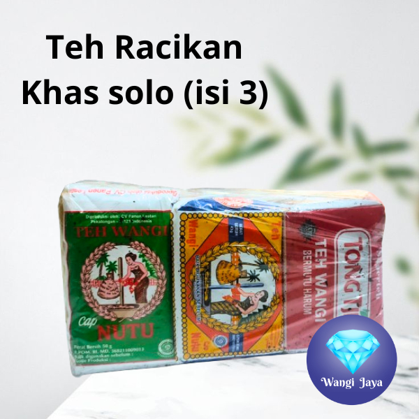 Jual Teh Racikan Tubruk Khas Solo Wedangan Angkringa isi 3(Nutu ijo ...