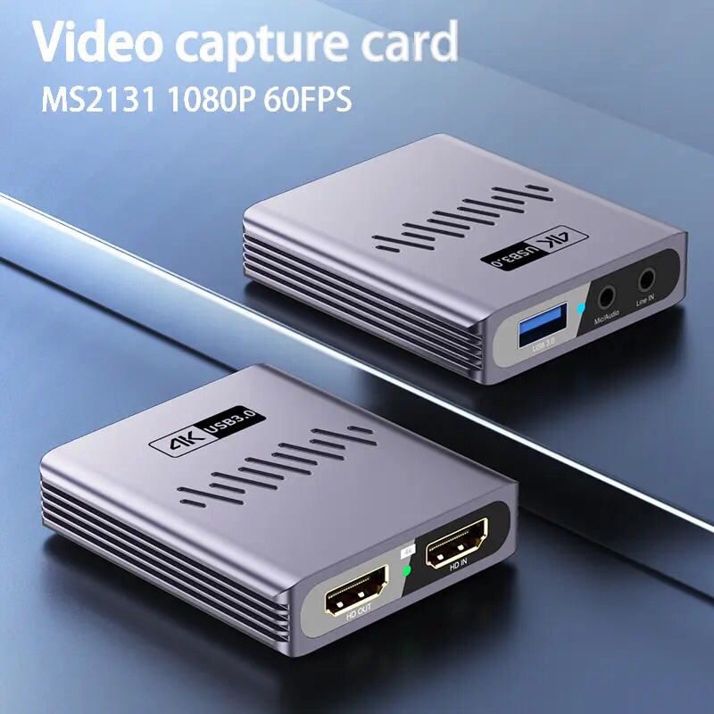 Jual video capture usb 3.0 4k HD 1080p 60fps 30Hz - HCV9 | Shopee Indonesia