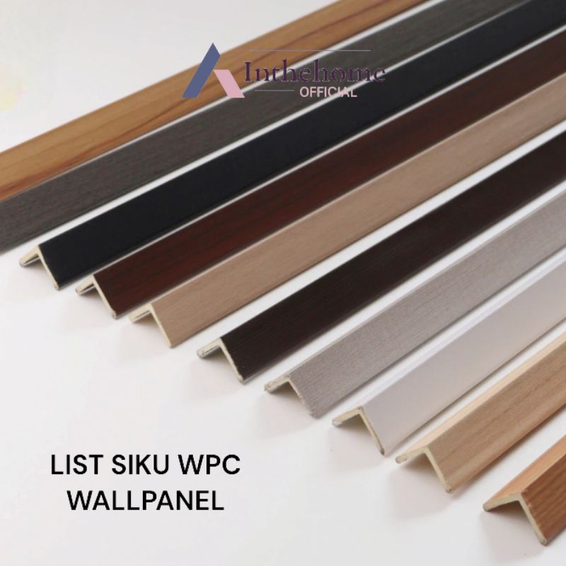 Jual [2,9 METER] LIST SUDUT SIKU L WPC WALLPANEL/ LIST PENUTUP WPC PER ...