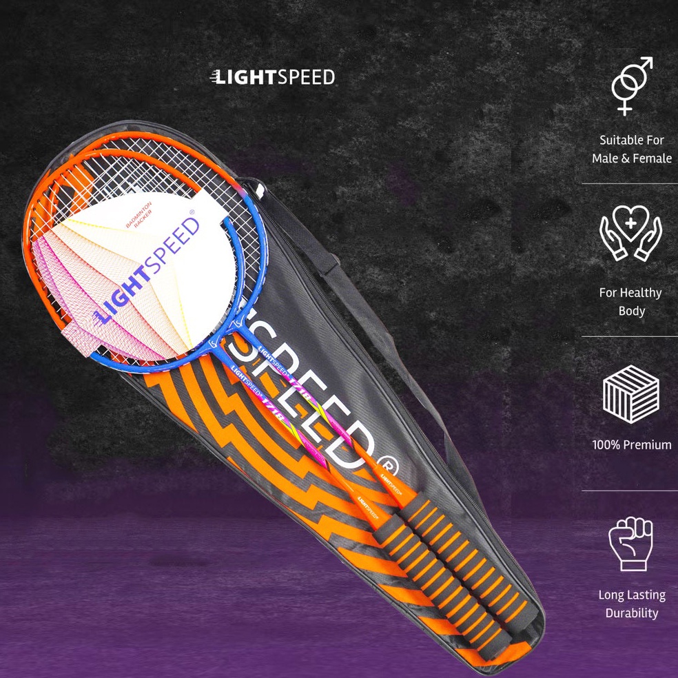 Jual KODE A1Z LIGHTSPEED BADMINTON RAKET1718 RAKET BADMINTON RAKET BULU ...