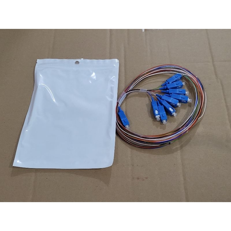 Jual passive splitter fiber optic model silver 1-8 / pasif spliter 1-8 ...