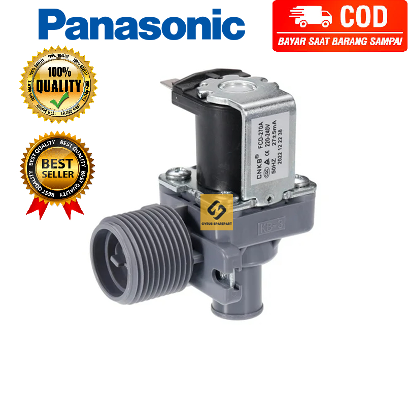 Jual [ ORIGINAL ] Water inlet valve selenoid mesin cuci Panasonic top ...