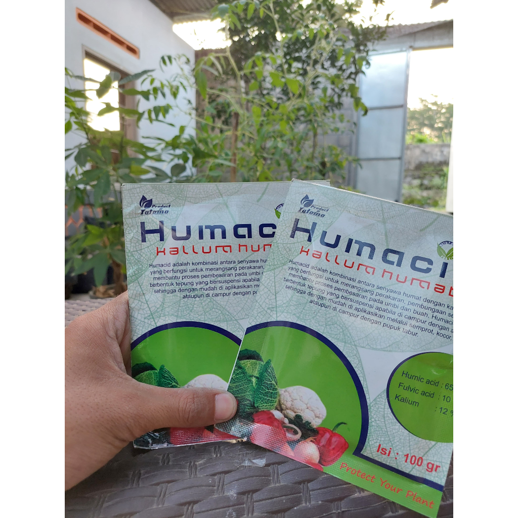 Jual HUMACID Nutrisi Tanaman pembesar umbi dan buah | Shopee Indonesia