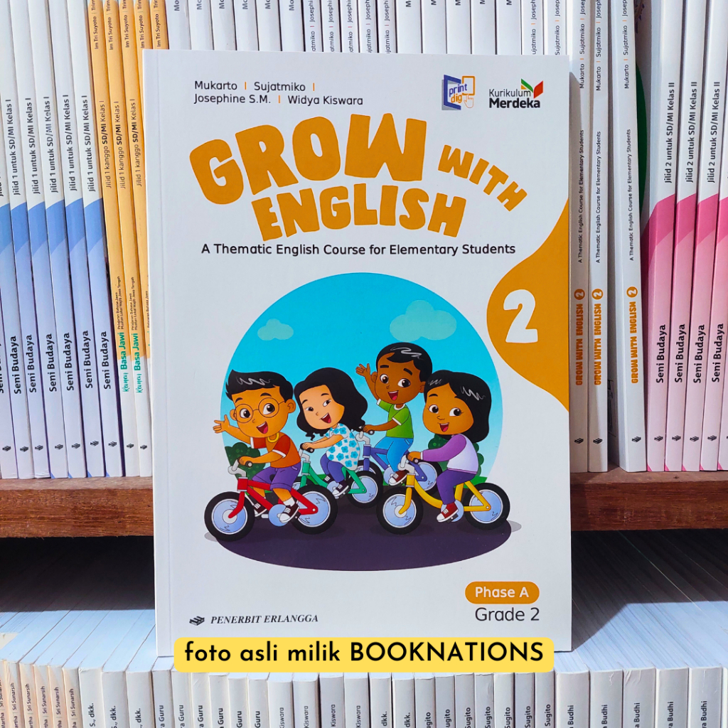 Jual Buku GROW WITH ENGLISH Kelas 1 2 3 4 5 6 SD / MI ERLANGGA ...