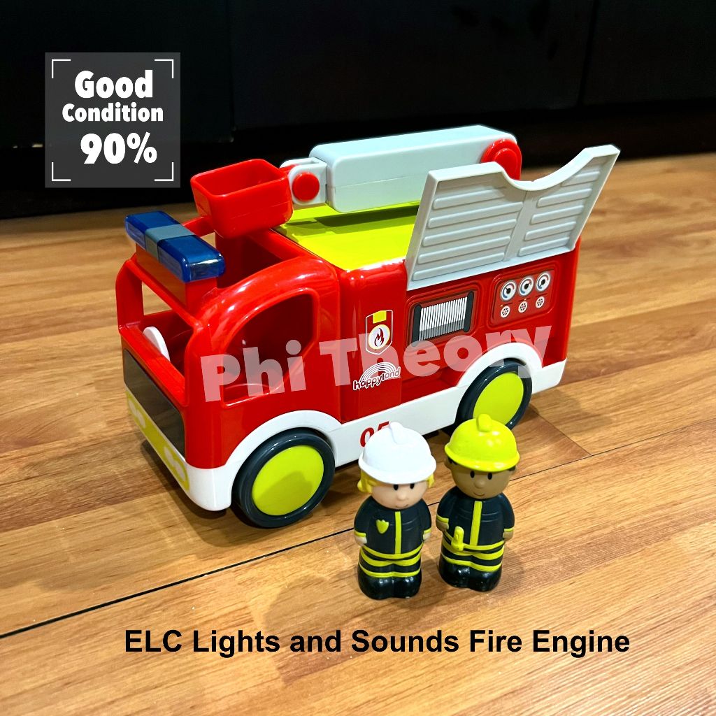 Happyland lights and sounds fire engine on sale