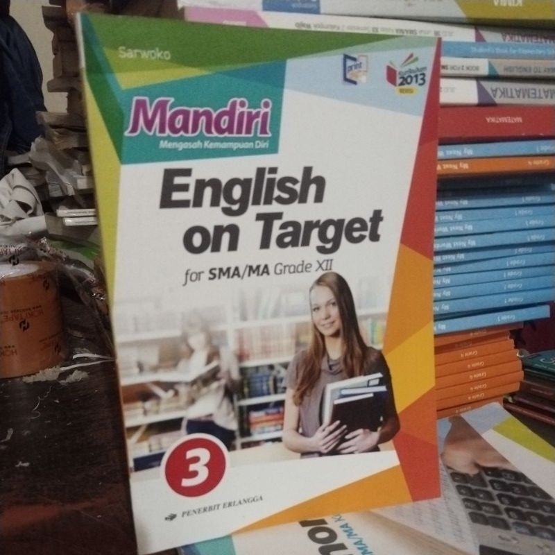 Jual Buku Mandiri Bahasa Inggris English To Target Sma Kelas 3 12 Penerbit Erlangga Shopee 9733