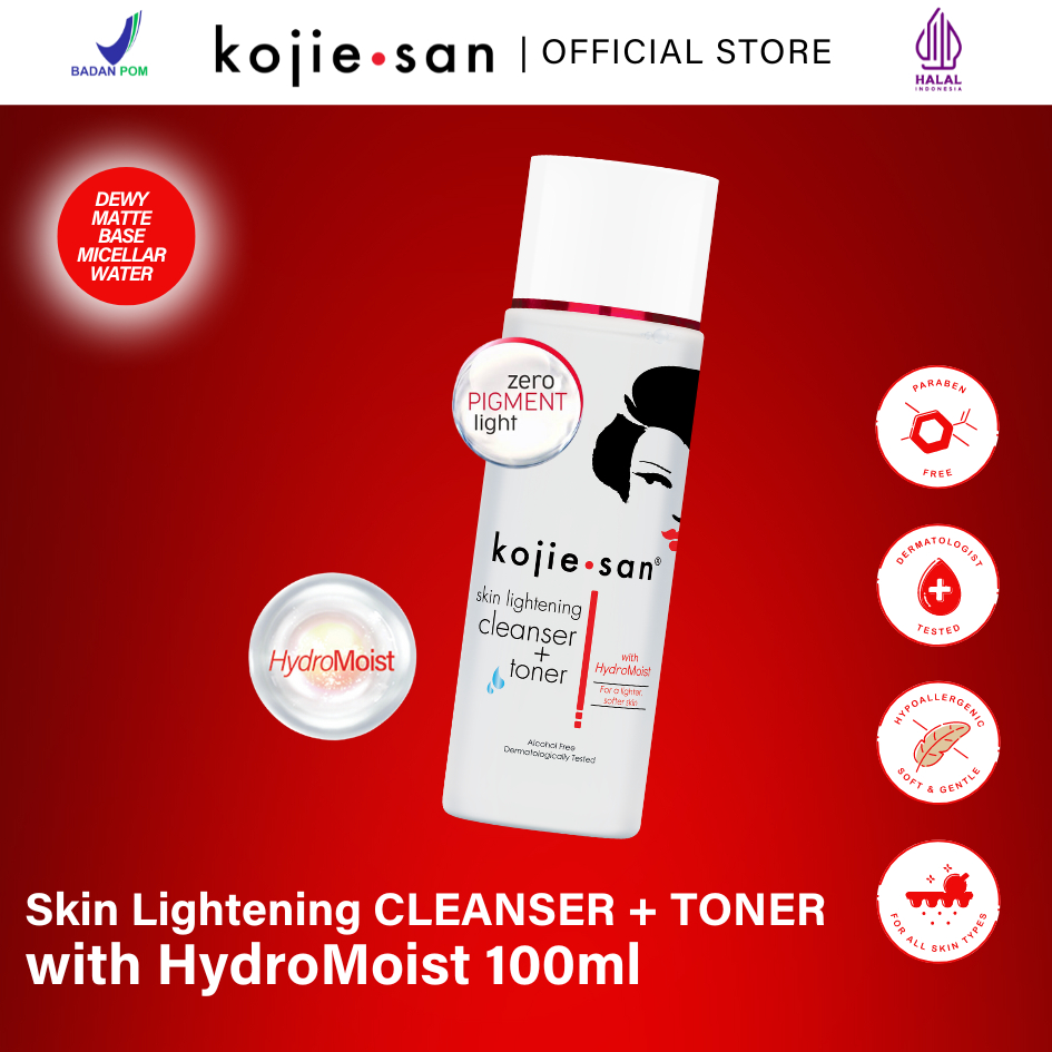 Jual KOJIE SAN Cleanser + Toner Dual Action 100ml Shopee Indonesia