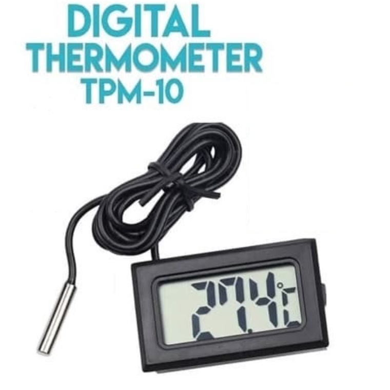 Jual Wwo Termometer Digital Mini Pengukur Temperatur Suhu Ruang Air Lcd