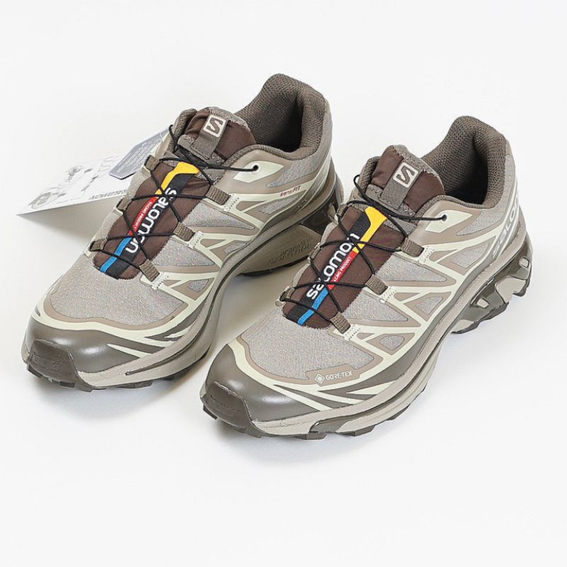 Salomon XT-6 vintage khaki gore-tex Salomon Unisex XT-6 Gore-Tex