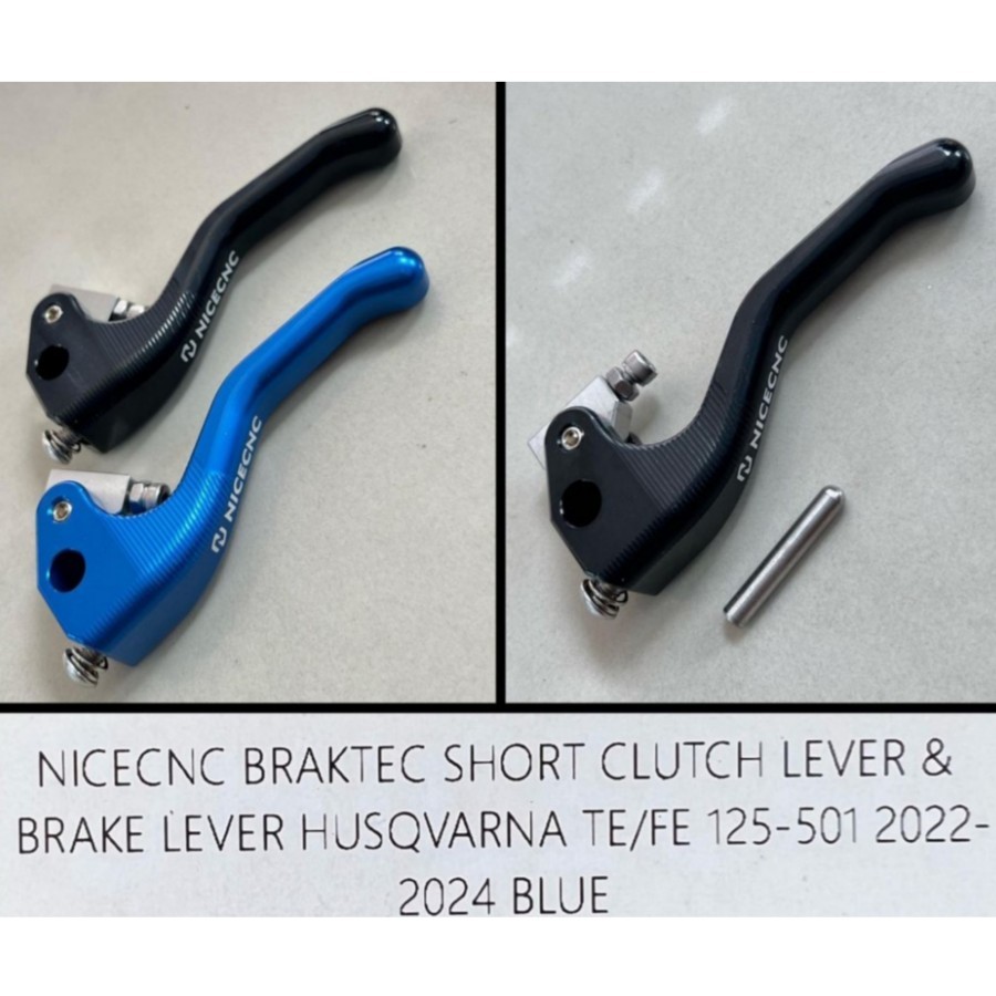 Forged Blue Rear Brake Pedal Lever For Husqvarna TE FE TX FX TC 125-501 2017-2025