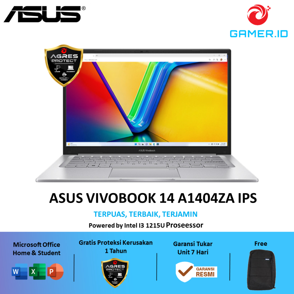 Jual Asus Vivobook 14 A1404za A1405za Intel Core I3 1215u Ram 8gb 512gb Ssd 100 Srgb Win11 Ohs