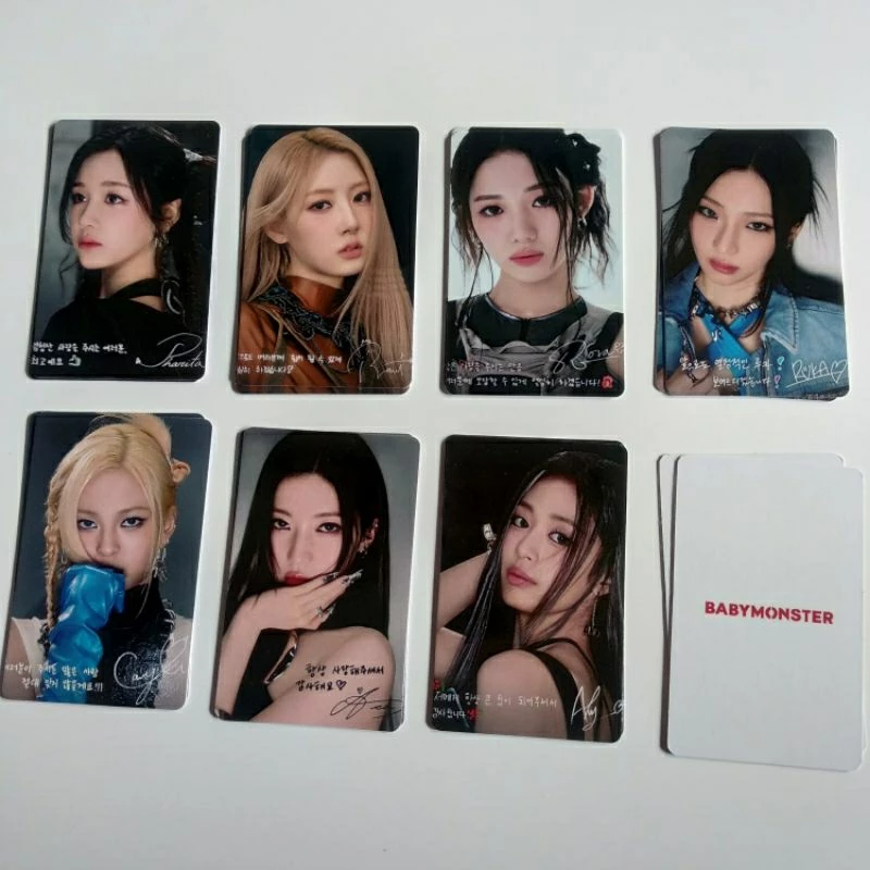 Photocard Fanmade Premium BABYMONSTER dan SELCA