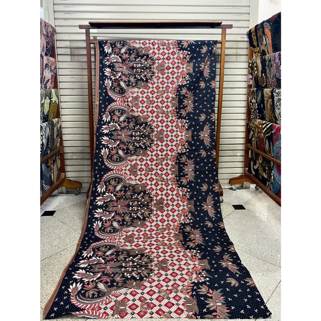 Jual KAIN BATIK SOLO KATUN PREMIUM PJG 2.40M LBR 1.10M HANDPRINT BSK 32 ...