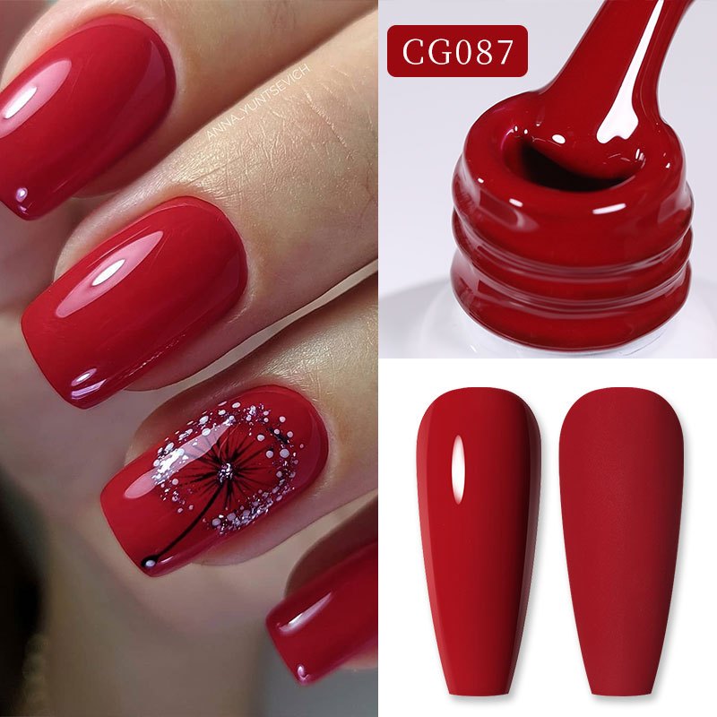 Jual Born Pretty Gel Polish Ml Red Warna Cat Kuku Kutek Gel Nail Gel